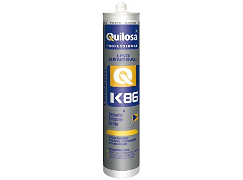 Silicone Quilosa Aklesil Multifuncional Branco 280 Ml quilosa - Revestimentos protetores e selantes - silicone, multifuncional, fungicida, antibacteriana
