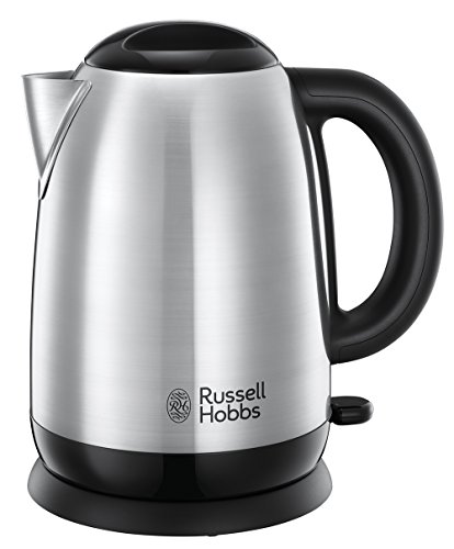 Russell Hobbs Adventure Electric Kettle 1.7L 2400W Black Silver Russell Hobbs - Eletrodomésticos de cozinha - 1.7l, 2400W, preto prateado