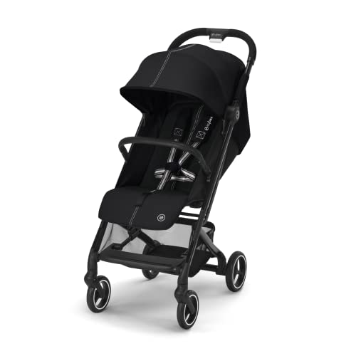 Carrinho de Bebé Individual CYBEX Beezy Moon Black Cybex - Móveis para bebês e crianças pequenas - ergonômico, alça de transporte, capota solar