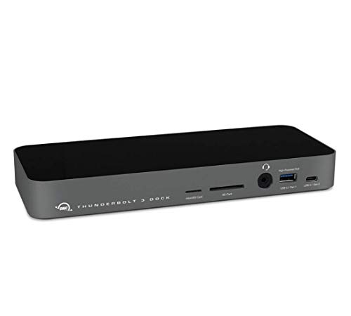 Suporte OWC OWCTB3DK14PSG em Preto e Cinza OWC - Estações de acoplamento para laptops - suporte, preto, cinza