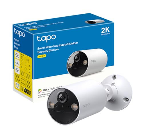 Câmara IP Wi-Fi TP-LINK Tapo C410 (Full HD - Até 12 meses de autonomia) TP-Link - Câmeras de vigilância - full hd, 12 meses autonomia, detecção movimento, visão nocturna