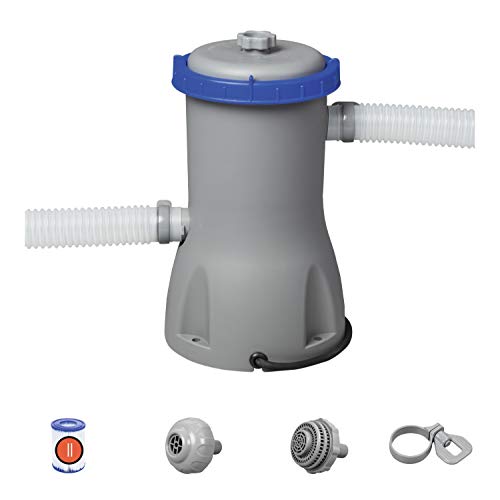 Bomba com Filtro de Cartucho para Piscina Redonda BESTWAY 58386 Bestway - Bombas de hardware - redonda, cartucho, pvc, drenagem