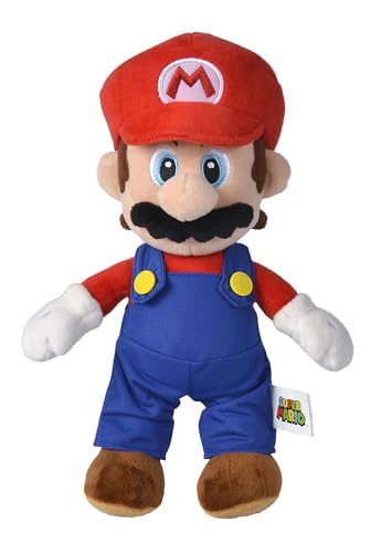 Peluche Simba Mario (Idade Mínima Recomendada: 12 meses) SIMBA - Bonecas - peluche, simba mario, idade mínima recomendada, 12 meses