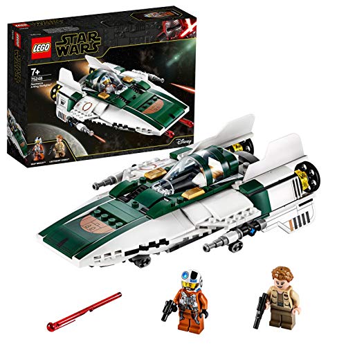 LEGO Star Wars: A-wing Rebelde - 75248 (Idade mínima: 4) LEGO - Blocos de encaixe - lego, star wars, a-wing, rebeldes, 4 anos
