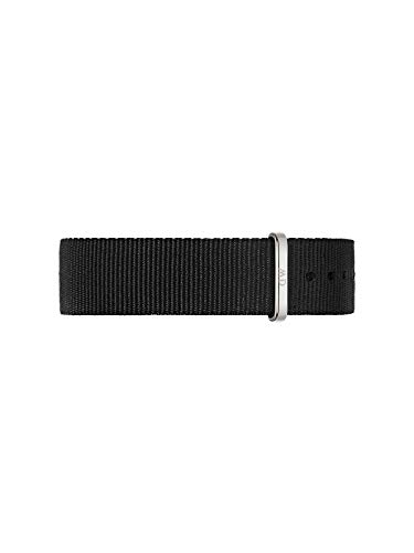 Bracelete para Relógio DANIEL WELLINGTON Classic Cornwall Preto (38 mm) Daniel Wellington - Pulseiras de relógio - aço inoxidável, face preta, números brancos, borracha, nylon