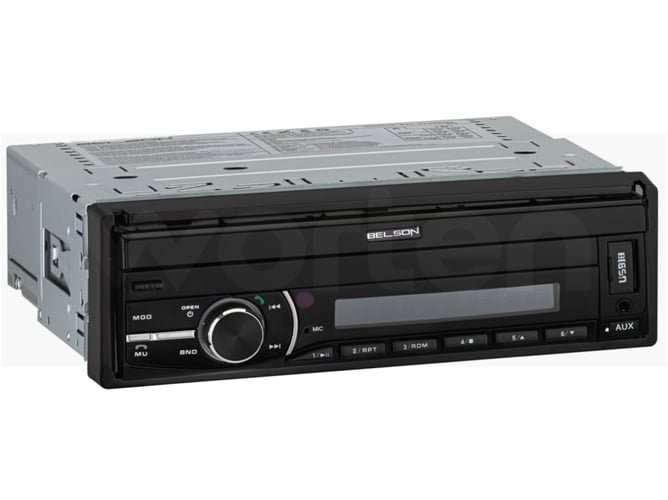 Autorrádio BELSON STL-5705KML (Bluetooth Mãos Livres - 1 USB - 40 x4W) Belson - Aparelhos de áudio e vídeo para veículos e sistemas de painel - bluetooth, mãos livres, 1 usb, 40 x4w