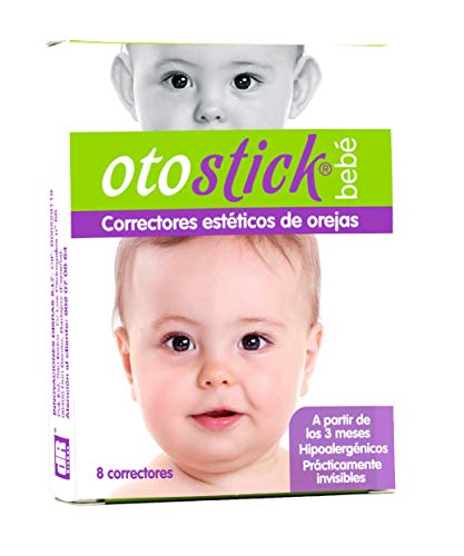 Corretores de Orelhas OTOSTICK Baby Aesthetic Ear Correctors 8 Units OTOSTICK - Maquiagem facial - silicone, adesivo hipoalergénico, 8 unidades, 3 meses
