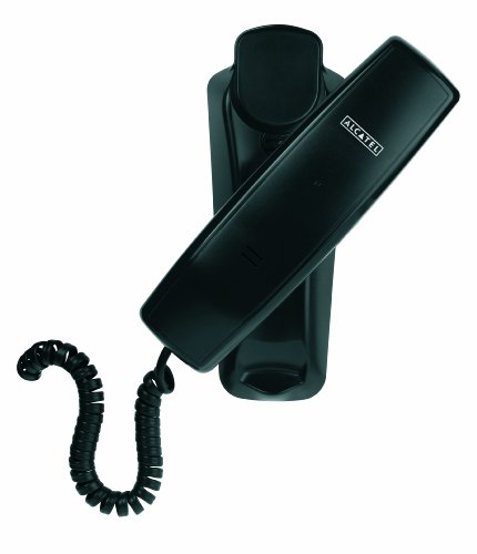 Telefone fixo com fios ALCATEL Temporis 10 Pro | Preto (Telefone Sem Fios) ALCATEL - Peças de reposição para telemóveis - telefone fixo, fios, preto