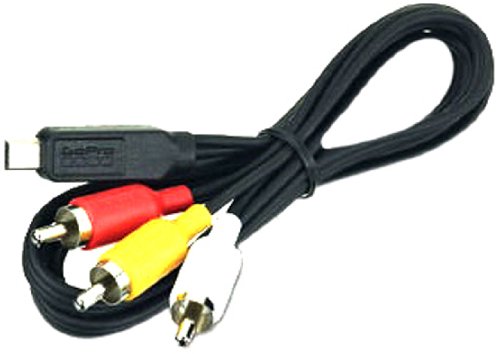 Cabo de Vídeo GO PRO (Mini USB - RCA - Preto) GoPro - Cabos de áudio e vídeo - mini usb, RCA, preto