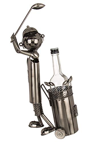 Suporte para garrafas OUT OF THE BLUE GOLF-006 Out of the blue - Suportes para garrafas de vinho - decorativo, vinho, jarro de flores, 8 cm