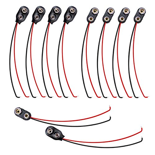 Conector de bateria WJUAN 10 peças Preto WJUAN - Suportes de bateria - conector, bateria, wjuan, 10 peças