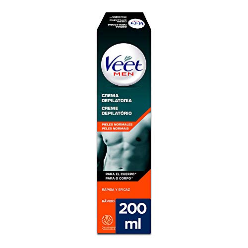 Creme de depilação corporal para homens VEET para Homem (200 ml) Veet - Depilatórios - creme, depilação corporal, homens, 200 ml