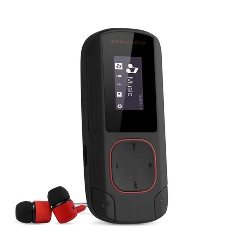 Leitor MP3 ENERGY SISTEM Clip (Bluetooth - 8 GB - Corail) Energy Sistem - Reprodutores de mp3 - bluetooth, 8 gb, corail