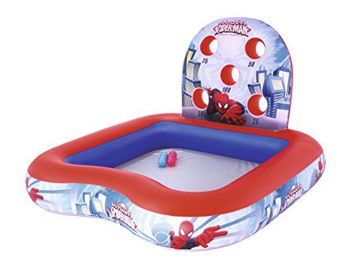 Piscina Insuflável para Crianças SPIDERMAN (155 x 155 x 99 cm) Bestway - Piscinas - aranha, 170 litros, vinil, kit de reparação