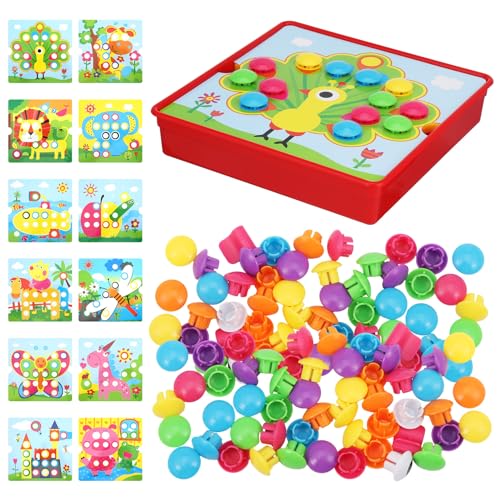 Jogo Educativo FRIUSATE Mosaicos Infantiles (Idade Mínima: 2) FRIUSATE - Materiais de arte e artesanato - educativo, mosaicos, infantil