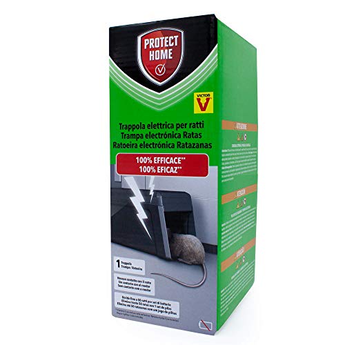 Rato Elétrico VICTOR Protect Home (Recondicionado Como Novo) PROTECT HOME - Armadilhas de controle de pragas - tecnologia de choque, 100% eficaz, fácil de limpar, reutilizável