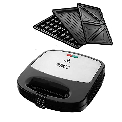 Torradeira RUSSELL HOBBS 22420-56 (750 W) Russell Hobbs - Torradeiras - 750 W, plug-in, tomada EU, preto prateado