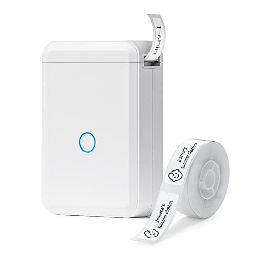 Impressora de etiquetas NIUMARKET D110 (Velocidade ppm: Até 60 mm/seg) NIIMBOT - Impressoras, fotocopiadoras e máquinas de fax - 300 x 600 dpi, 60 mm/s, transferência térmica, preto ciano magenta amarelo
