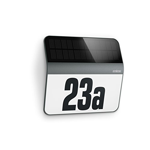 STEINEL 000-0014-00-01 iluminação de exterior Preto, Prateado Steinel - Luminárias de parede - sensor de movimento, 8 m, led, preto prateado