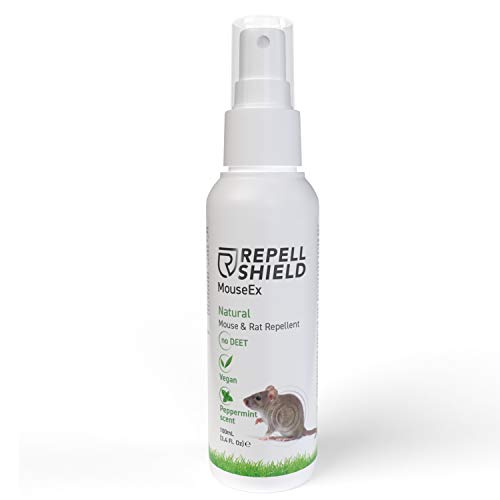 Repelente de Ratos REPEL SHIELD Spray Repelente de Ratas com Óleo Essencial de Menta Vivere GmbH - Repelentes - repelente, óleo essencial, menta, duradouro