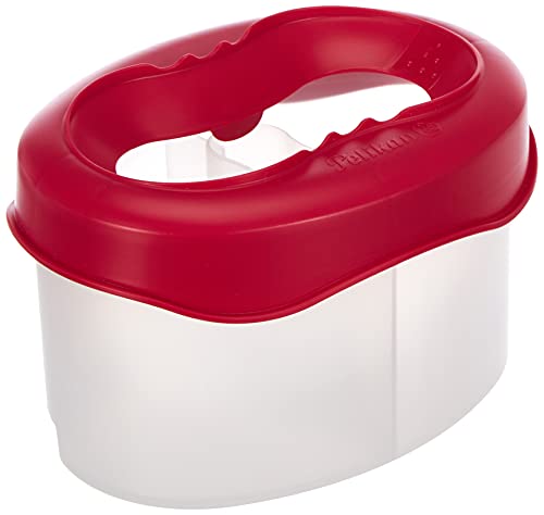 Caixa de Água para Tinta PELIKAN Space + Rosa Pelikan - Organizadores de mesa - caixa agua, tintas, proteção luz solar, compartimento pincel, câmaras água