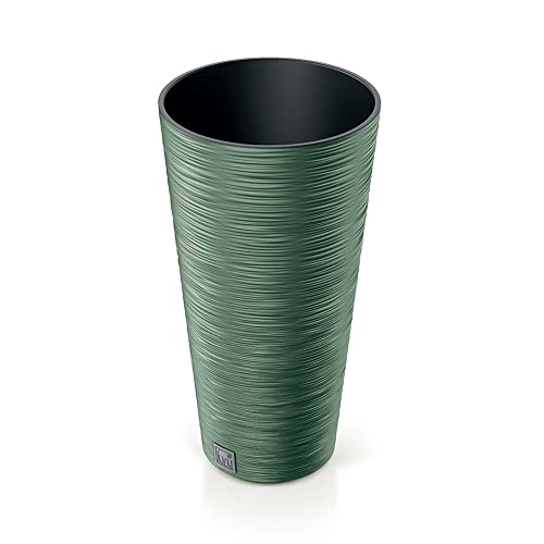 Cesto Verde Terra e Coração 25X25X48 Cm Prosperplast - Vasos e canteiros - verde, terra, coração, 25x25x48 cm