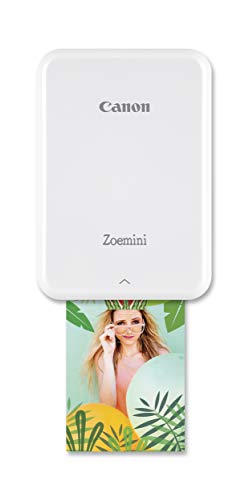 Máquina Fotográfica Instantânea CANON Zoemini (Branco - Li-Po 700 mAh) Canon - Impressoras, fotocopiadoras e máquinas de fax - instantânea, canon zoemini, li-po 700 mAh