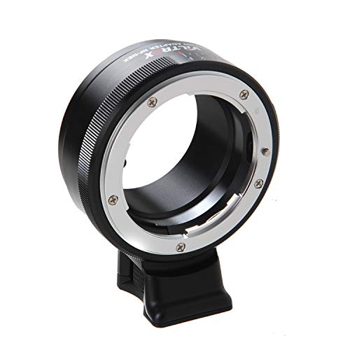 Adaptador VILTRONIK NF-NEX para Nikon G/F/AI/S/D VILTROX - Anéis adaptadores de lentes e filtros - adaptador, viltronik, nikon g/f/ai/s/d, sony e mount, foco manual, metal cnc