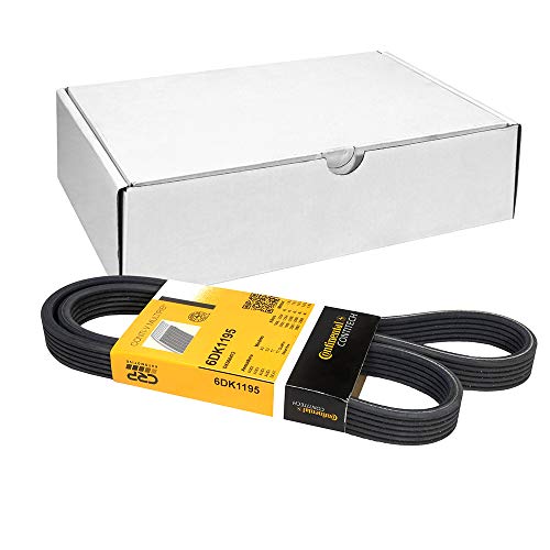 Correia de Transmissão CONTINENTAL CONTITECH 6DPK1195 CONTITECH - Peças do motor do veículo automóvel - preto, 1,95 m, 2,3 kg