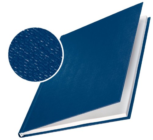 Capa de Encadernação LEITZ ImpressBind (Azul - Polipropileno) Leitz - Papel de capa - capa encadernação, leitz impressbind, azul, polipropileno, 245 folhas, fecho cordão