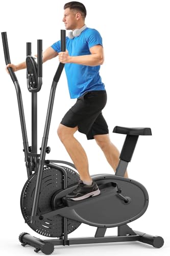 Bicicleta Estática NEEZEE Cruz Elíptica (Até: 120 kg - Até: 60 km/h) Neezee - Exercício e fitness - bicicleta estática, neeze cruz elíptica, 120 kg, 60 km/h, resistência magnética ajustável, função recorde, função calorías