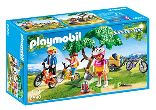 Playmobil 6890 Conjunto de bonecos temáticos para crianças PLAYMOBIL - Conjuntos de brinquedos - temático, bicicletas, sacos de dormir, árvores