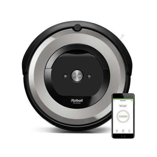 Aspirador Robô IROBOT Roomba E5154 | Preto (Aspiração e limpeza) iRobot - Aspiradores - robô, preto, aspiração, limpeza
