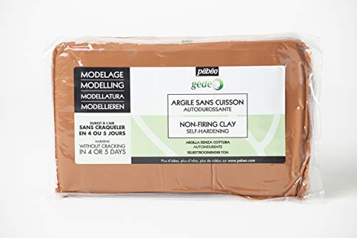 Argila para Modelagem PÉBÉO Gédéo Vermelha PEBEO - Materiais de cerâmica e escultura - argila, modelagem, vermelha, pebéo, gédéo