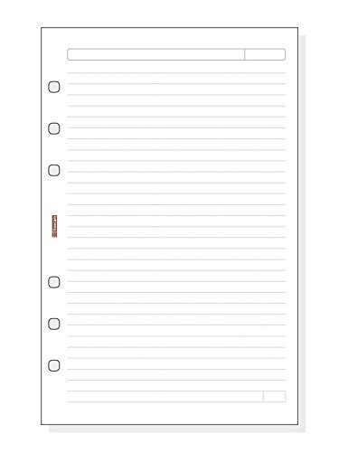 Recarga de Agenda HORIZONTAL R541 para Planificador FINOCAM Cabero Group 1916, S.A. - Calendários, organizadores e planejadores - recarga, horizontal, planificador