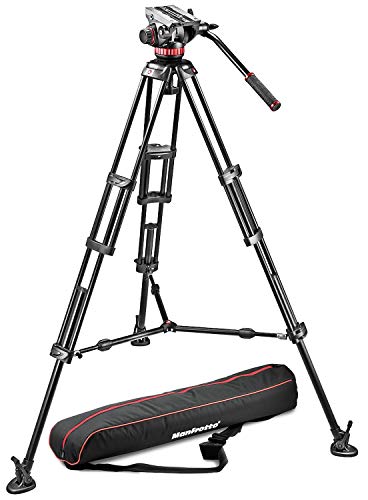 Tripé Manfrotto FLUID VIDEO SYSTEM ALUMINIO Manfrotto - Peças e acessórios para câmeras - alumínio, fluid, vídeo