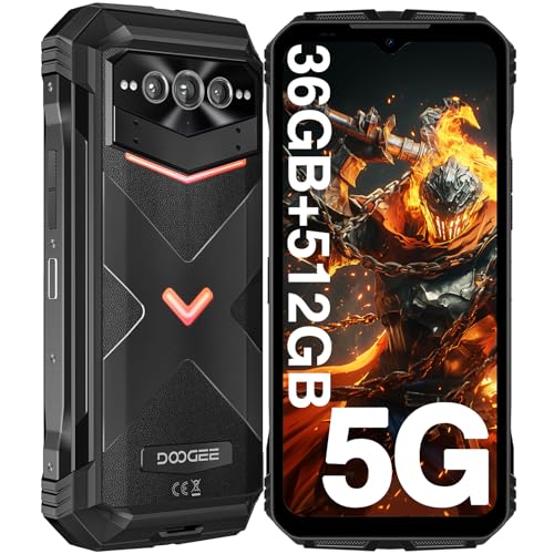 Smartphone DOOGEE VMAX Plus (6.58'' - 36 GB - 512GB - Preto) DOOGEE - Telemóveis - 6.58 polegadas, 36 GB, 512gb, preto, 22000 mAh