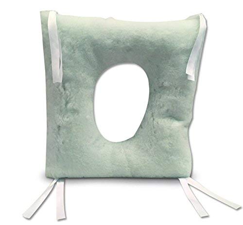 Almofada de Suporte para Pernas Quadradas com Abertura 44X44X9 Cm Ortotex - Cuidados de saúde - almofada, suporte, pernas, abertura
