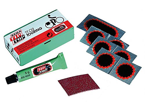 Kit de reparação de sapatos TIP TOP TT02 Rema Tip Top - Acessórios para bicicletas - patches, vulcanização, líquido, papel de lixa