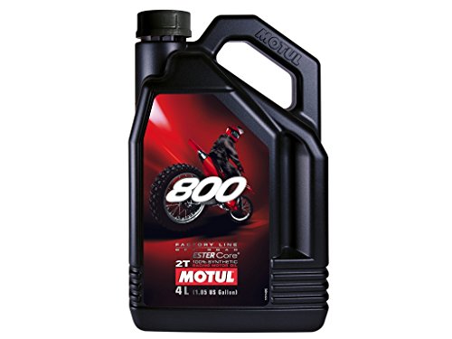 Óleo de Motocicleta MOTUL 104039 800 2T Factory Line Off Road (4L) MOTUL - Lubrificantes - moto, off road, 4L