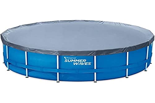 Capa para piscinas SUMMER WAVE (1.8x2.3m) Summer Waves - Acessórios para piscina e spa - 1.8x2.3m, vinil, cinzenta, fácil de instalar