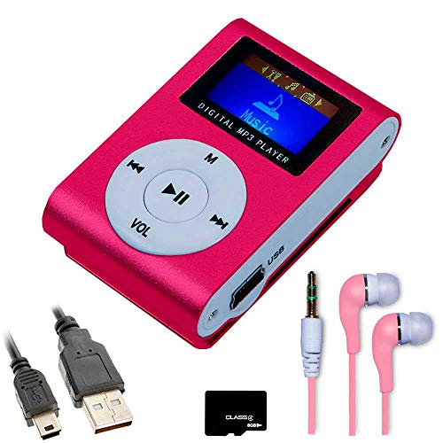 Leitor MP4 X-Doria 2X2MP4-ROS (Rosa - 8 GB) Ociodual - Reprodutores de mp3 - mp4, rosa, 8 gb