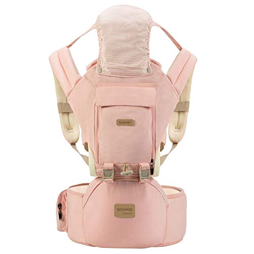 Porta-Bebês Ergonómico com Assento de Cadeira - Preto EBO - Móveis para bebês e crianças pequenas - ergonômico, assento de cadeira