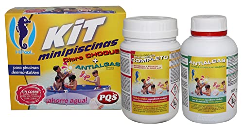 Kit de Piscina ONLSSA Cloro Rápido + Anti Alga 1 Unidades PQS - Limpeza de piscinas e produtos químicos - kit piscina, cloro rápido, anti alga, piscinas hincháveis