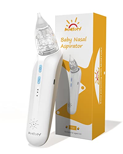 Aspirador nasal elétrico para bebés | Succionador nasal para bebês | Limpeza profunda da nariz para bebês MOMTORY - Cuidados respiratórios - elétrico, recarregável, antirretorno, succionador