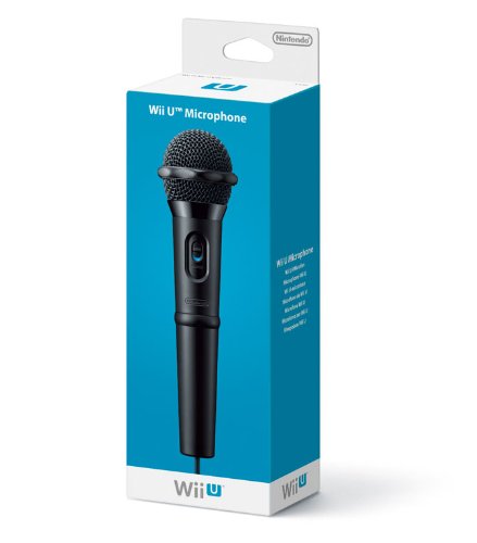 Microfone para Wii U NINTENDO Wii U (Preto) Nintendo - Software de jogos de vídeo - Just Dance, sem fios, preto