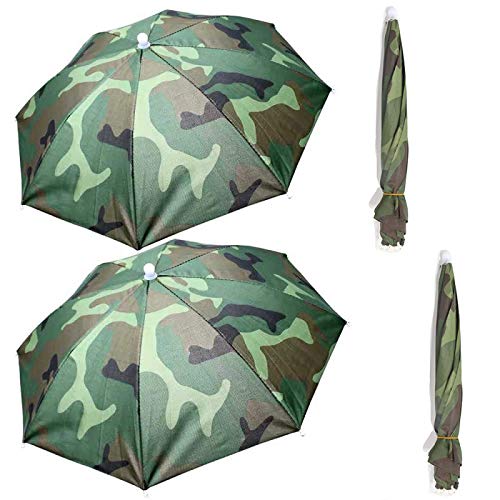 Chapéus de Guarda-Sol HUNTERBEE 4 Gorros Plegáveis HunterBee - Guarda-sóis e guarda-chuvas - guardasol, plegável, gorro