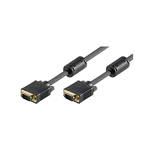 Cabo de Vídeo GOOBAY (VGA - 3 m - Dourado) Logilink - Cabos - 3 m, vga, dourado, níquel
