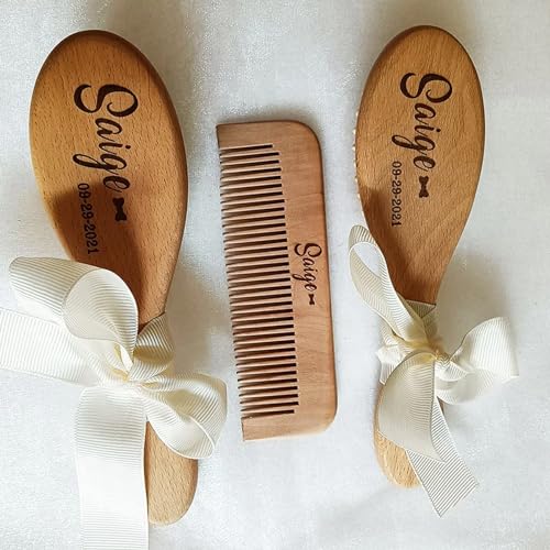 Escova de cabelo para bebés HERSTL | Madeira HERSTL - Banho e corpo - madeira, bebés