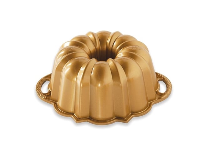 Forma para Bolo NORDIC WARE Anniversary (Dourado) Nordic Ware - Formas para bolos e moldes - dourado, alumínio fundido, forma clássica